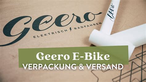 e bike versenden